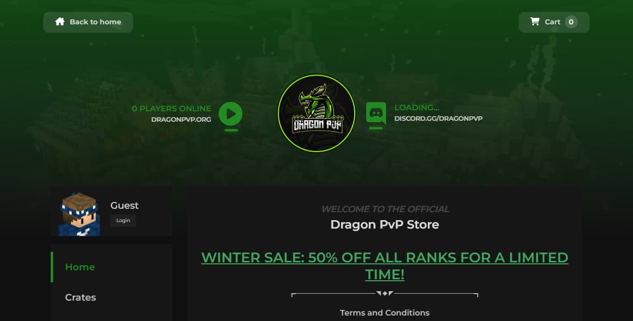 DragonPvP — Store